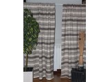 Cortina de Puerta estilo Jacquard Gris-Multicolor 155 x 220 cm